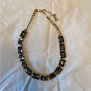 Gray Stone Necklace